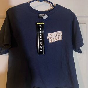 Santa Cruz Skateboards Kids Navy T-Shirt